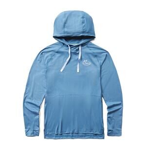 CHACO Women's Sun Cover Hoody Elemental Blue Lightweight Outdoor Size XL